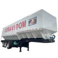 Big Bulh Bulk Animal Feed Tank Transport Semi Trailer